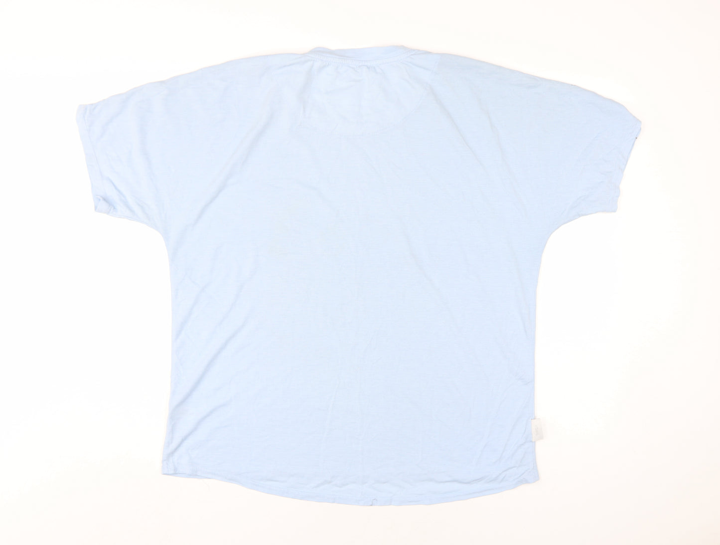 Disney Women's Nightshirt Blue Size 14 Alice Cartoon