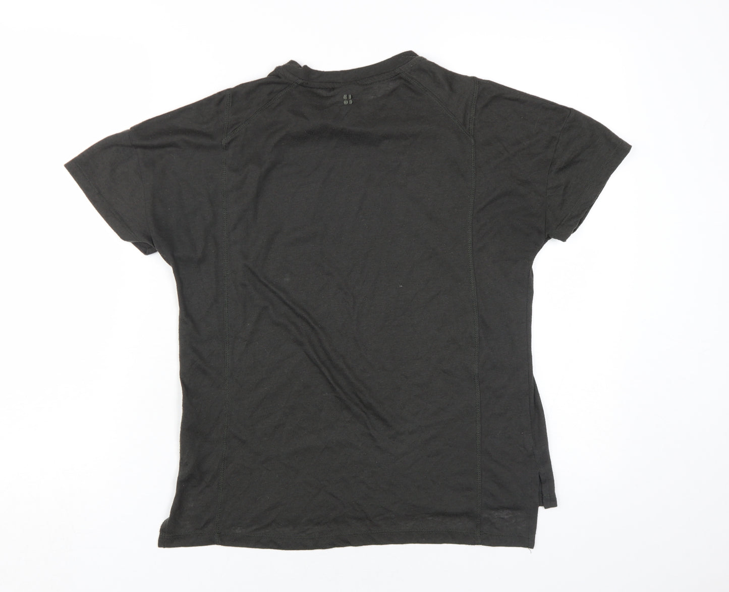 Sweaty Betty Women's Black T-Shirt Size S Athletic