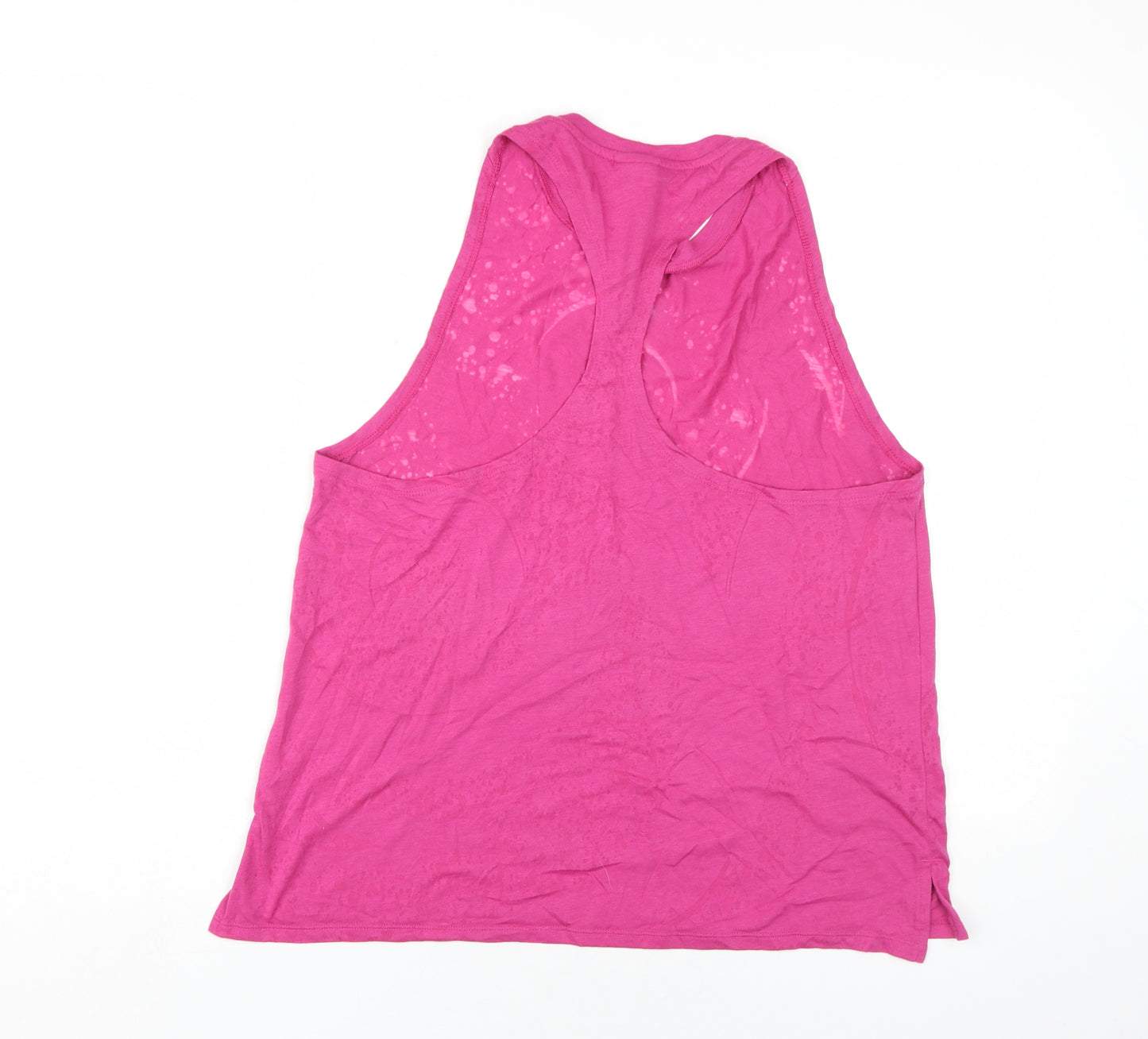 Reebok Women's Pink Tank Top L Activewear