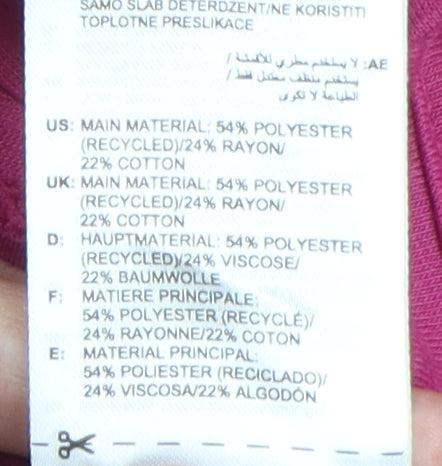 Reebok Women's Pink Tank Top L Activewear