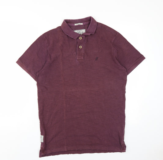 Croxley Men's Purple Polo M Short Sleeve Casual