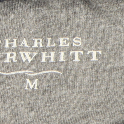 Charles Tyrwhitt Men's Blue Crew Neck T-Shirt M