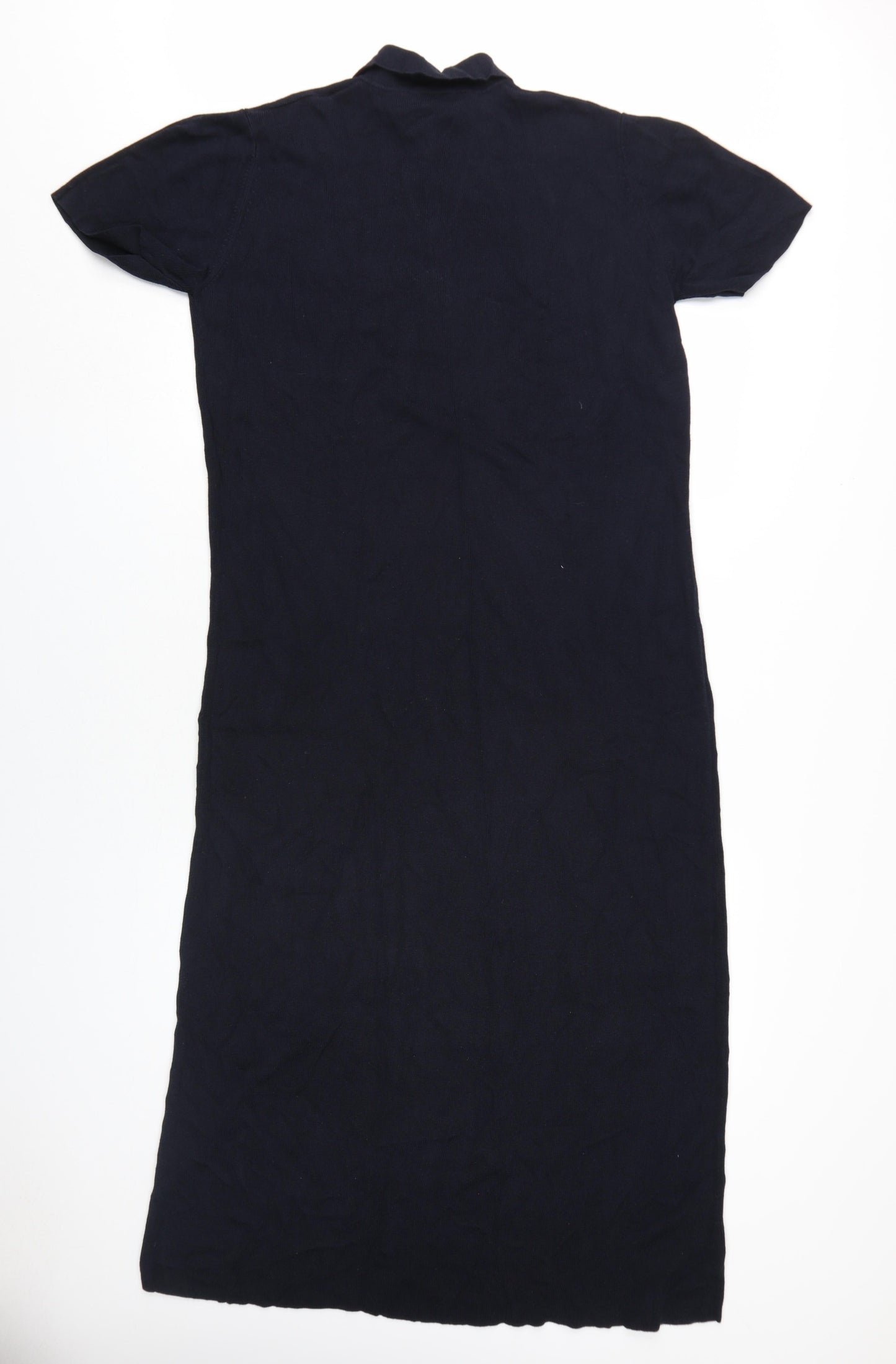 Laura Ashley Women's Black Shirt Dress, L, Collared