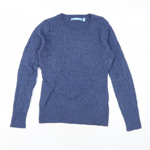 Aphorism Women's Blue Pullover Jumper - Size M