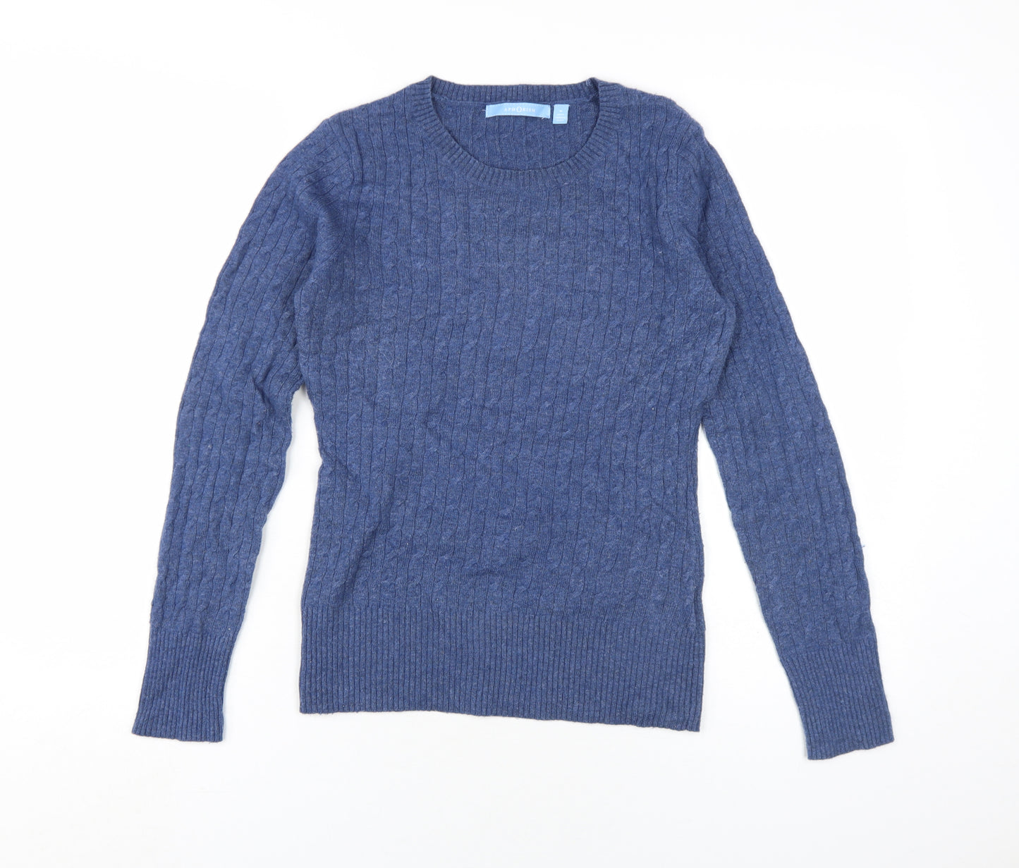 Aphorism Women's Blue Pullover Jumper - Size M