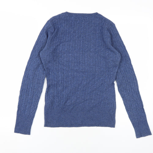 Aphorism Women's Blue Pullover Jumper - Size M