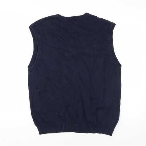 Maine New England Men's Blue Medium Cotton Vest