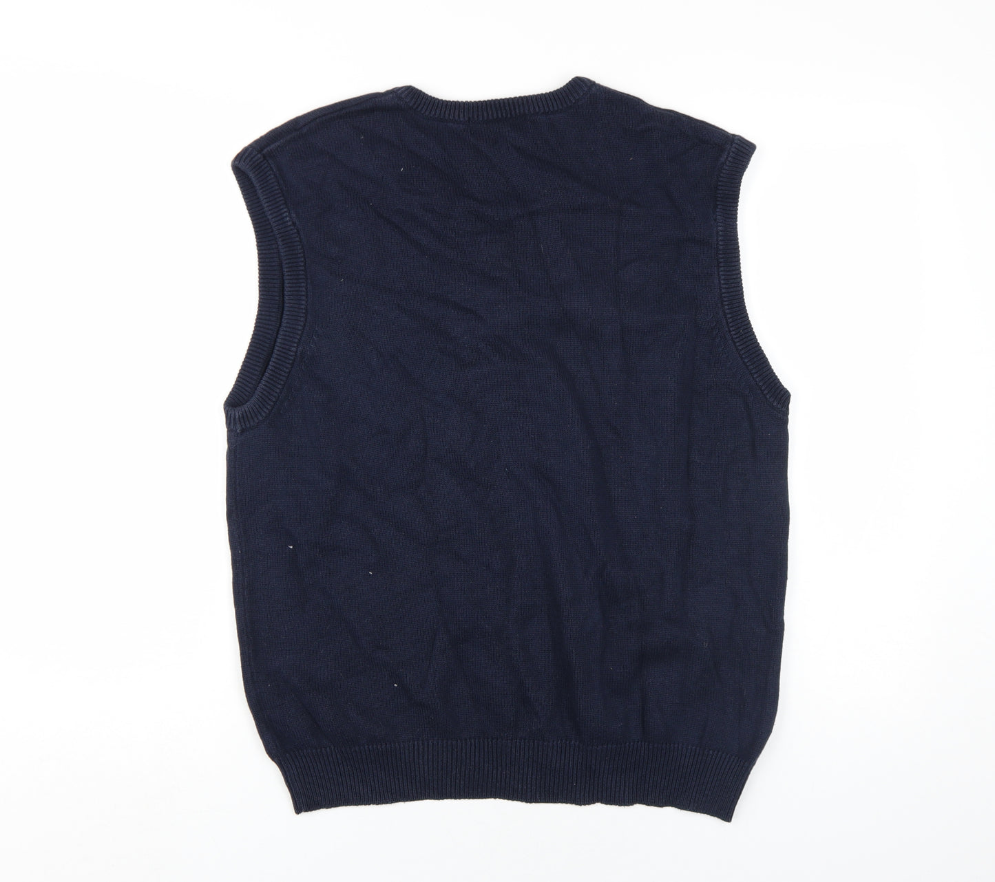 Maine New England Men's Blue Medium Cotton Vest