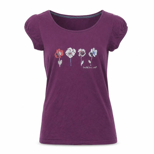 Peter Storm Women's Purple Floral Sleeveless Top Size 14
