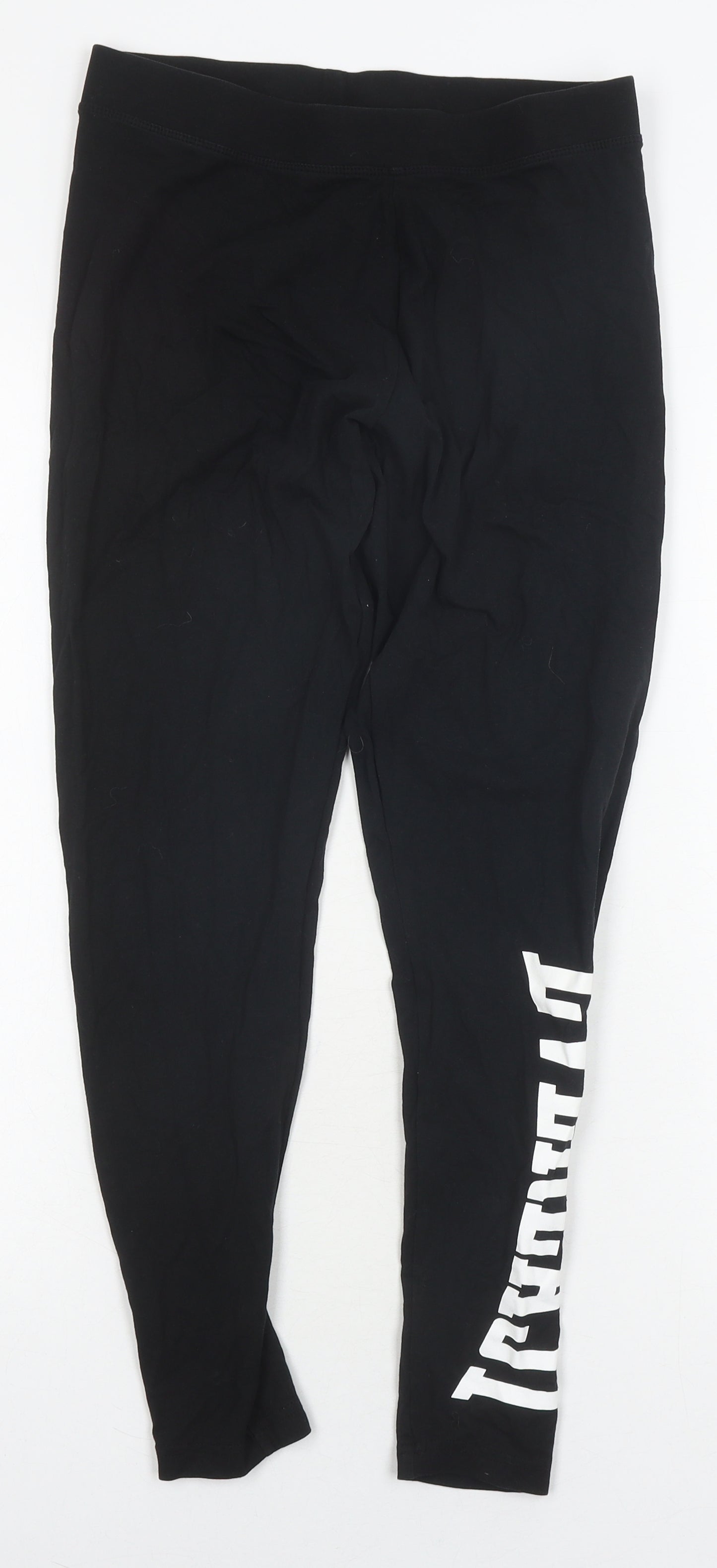 Everlast Women's Black Leggings, Size 12, Gym & Yoga