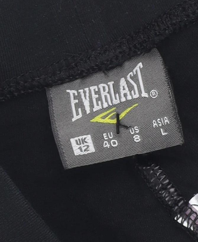 Everlast Women's Black Leggings, Size 12, Gym & Yoga