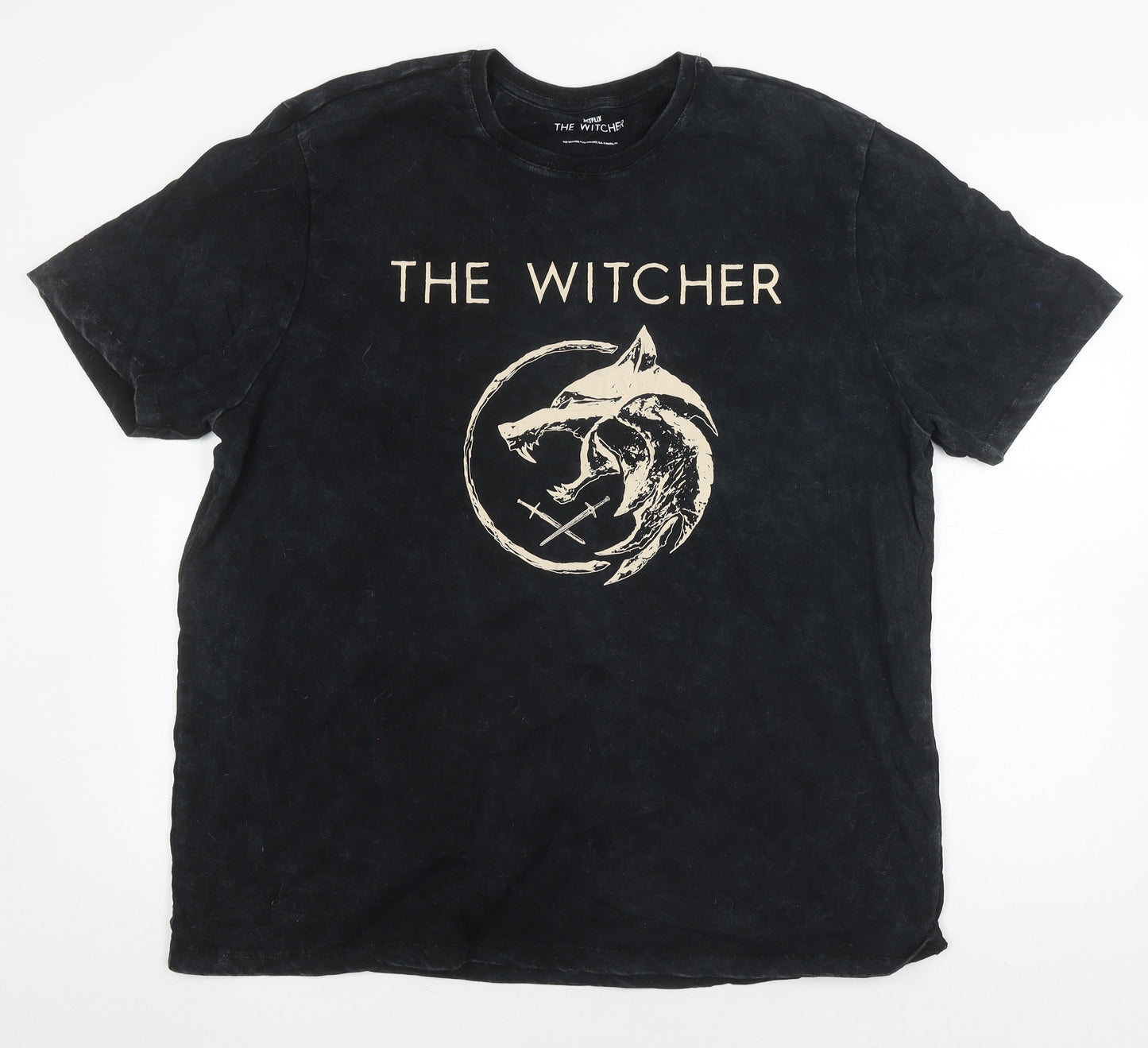 Netflix The Witcher Men’s Black 2XL T-Shirt