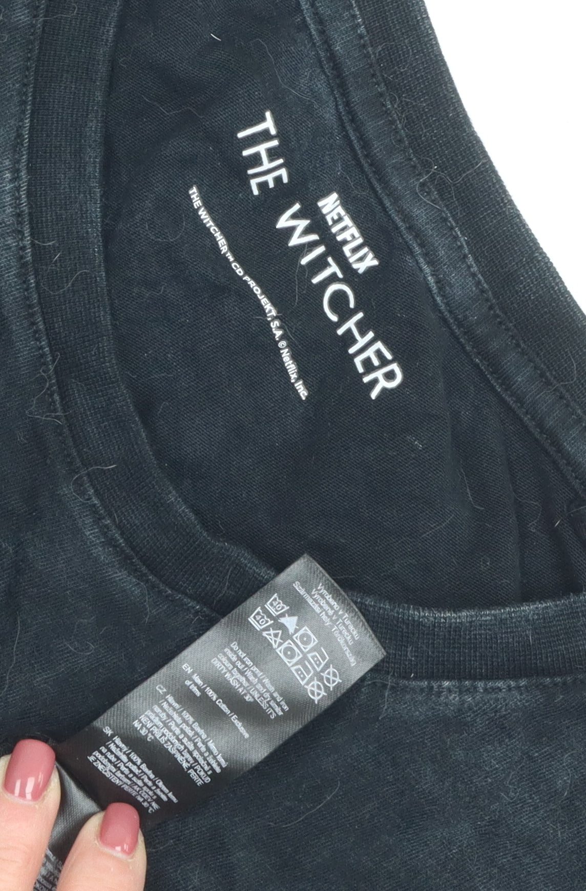 Netflix The Witcher Men’s Black 2XL T-Shirt