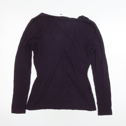 Boden Women's Purple Long Sleeve Top, Size 12