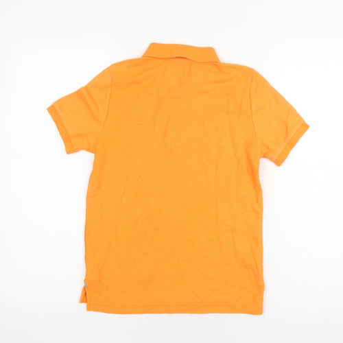 Slazenger Boys Orange Polo Shirt 9-10 Years Casual
