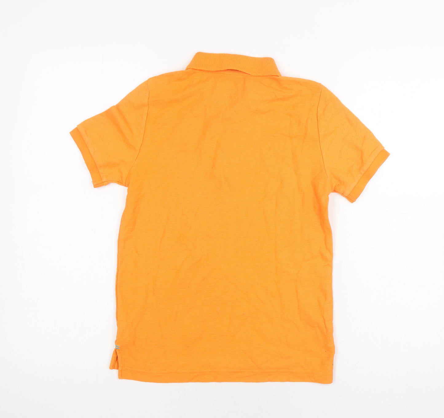 Slazenger Boys Orange Polo Shirt 9-10 Years Casual