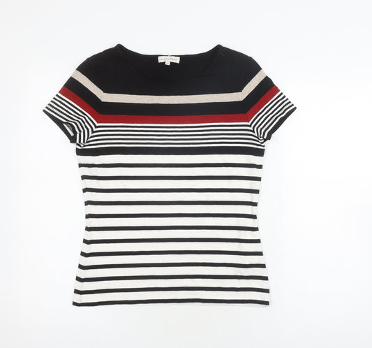 Austin Reed Women's Striped T-Shirt M