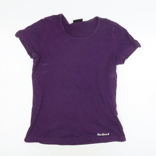 Peter Storm Women's Purple Basic T-Shirt Size 12