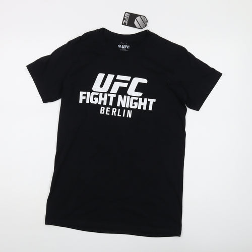 UFC Men's Black S Fight Night Graphic T-Shirt