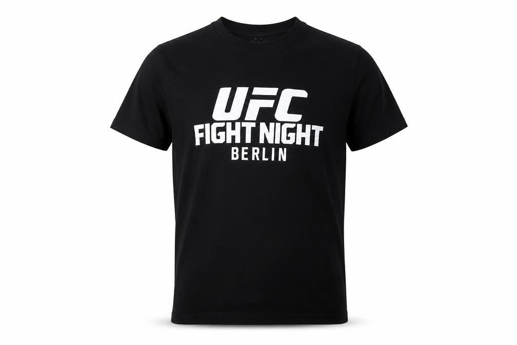 UFC Men's Black S Fight Night Graphic T-Shirt