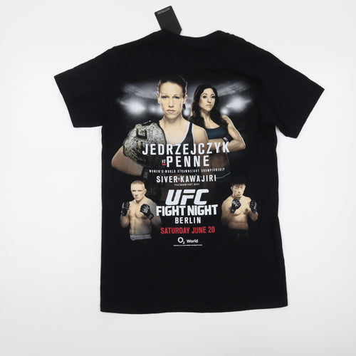 UFC Men's Black S Fight Night Graphic T-Shirt