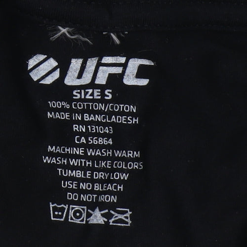 UFC Men's Black S Fight Night Graphic T-Shirt