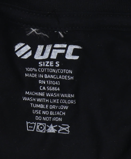 UFC Men's Black S Fight Night Graphic T-Shirt