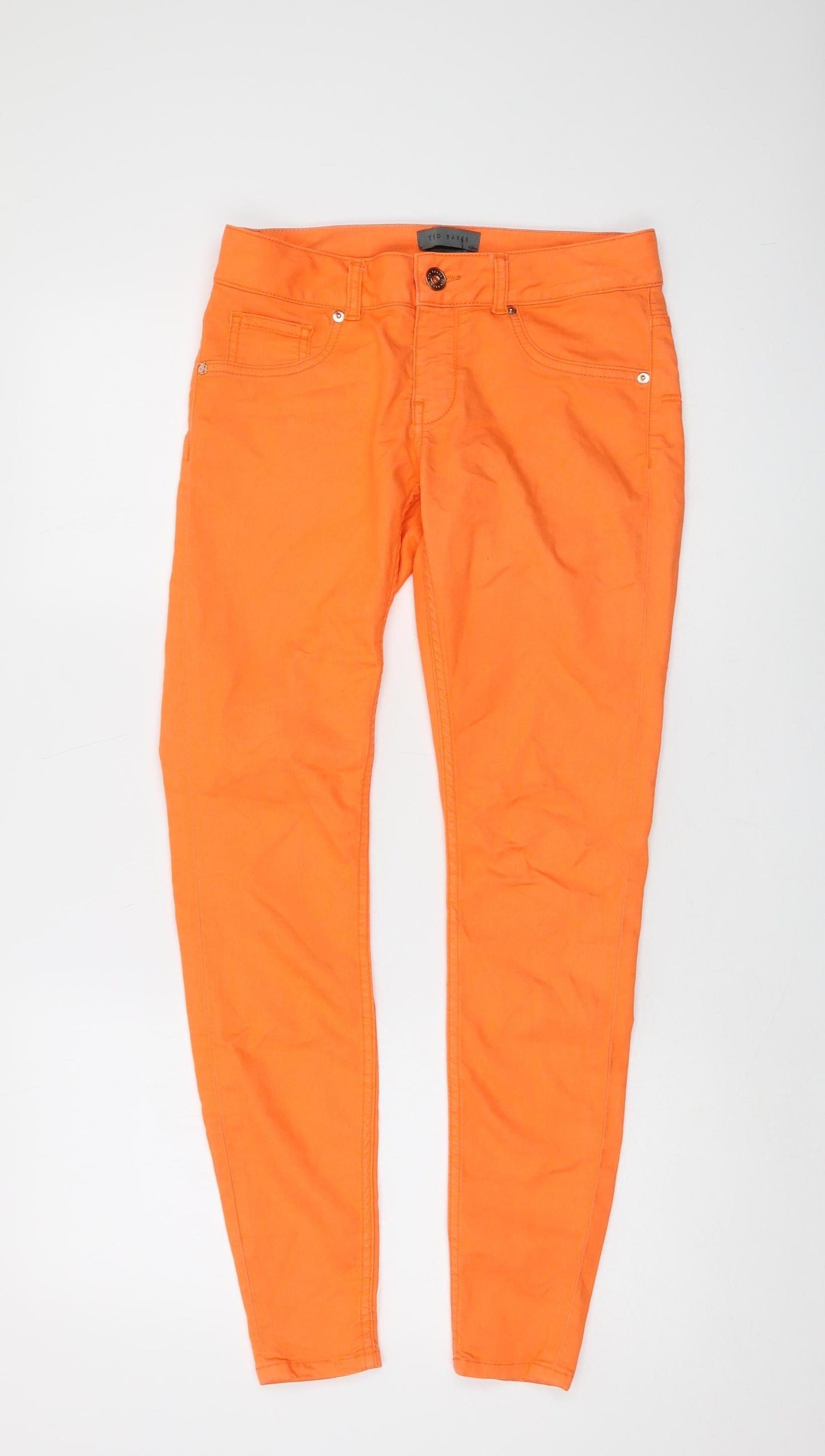 Ted Baker Women’s Orange Skinny Jeans XS
