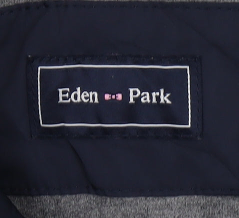 Eden Park Men's Blue Bomber Jacket, Size L, Lightweight, Full Zip