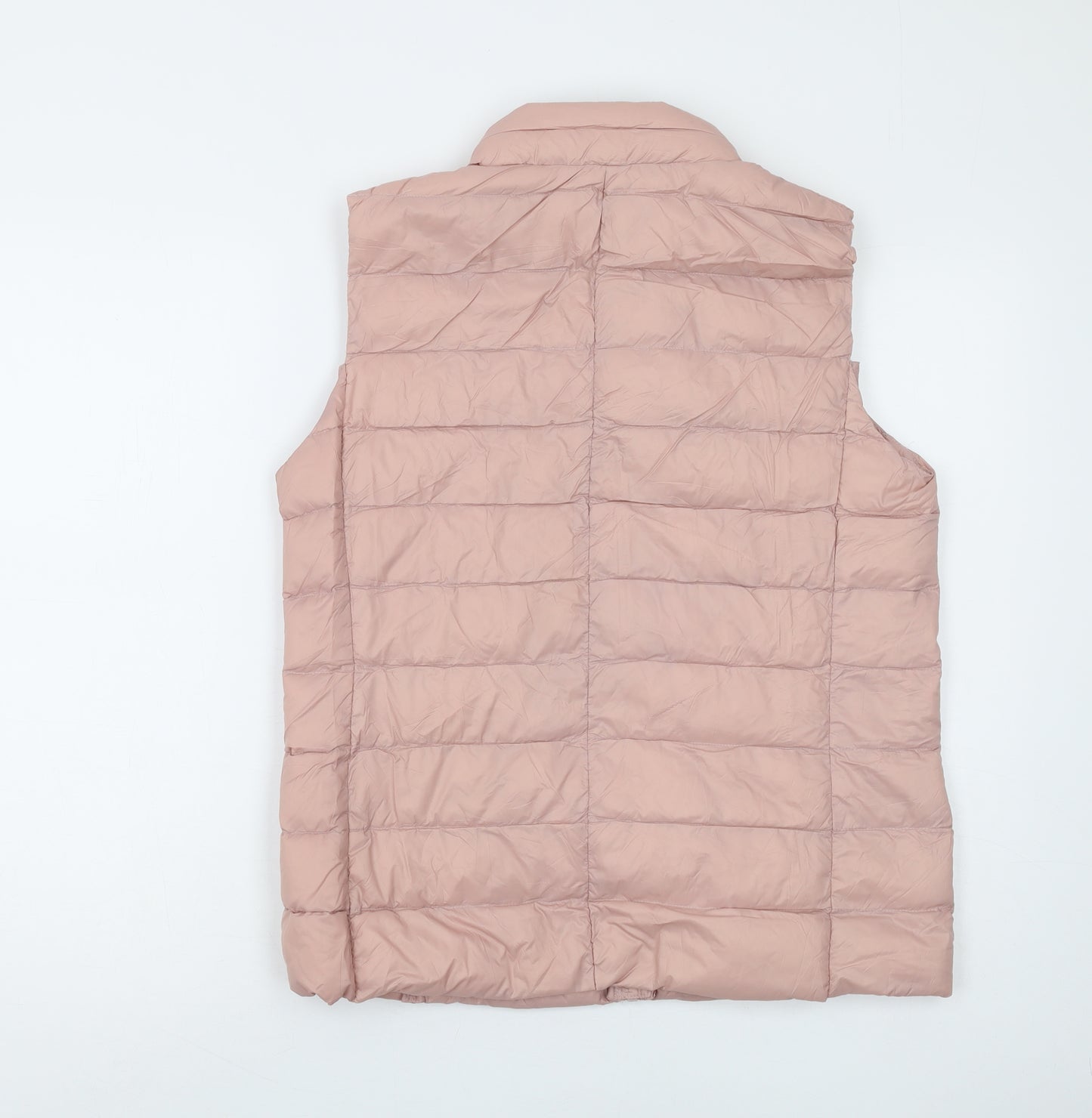 Marks and Spencer Women's Pink Puffer Waistcoat Size 12