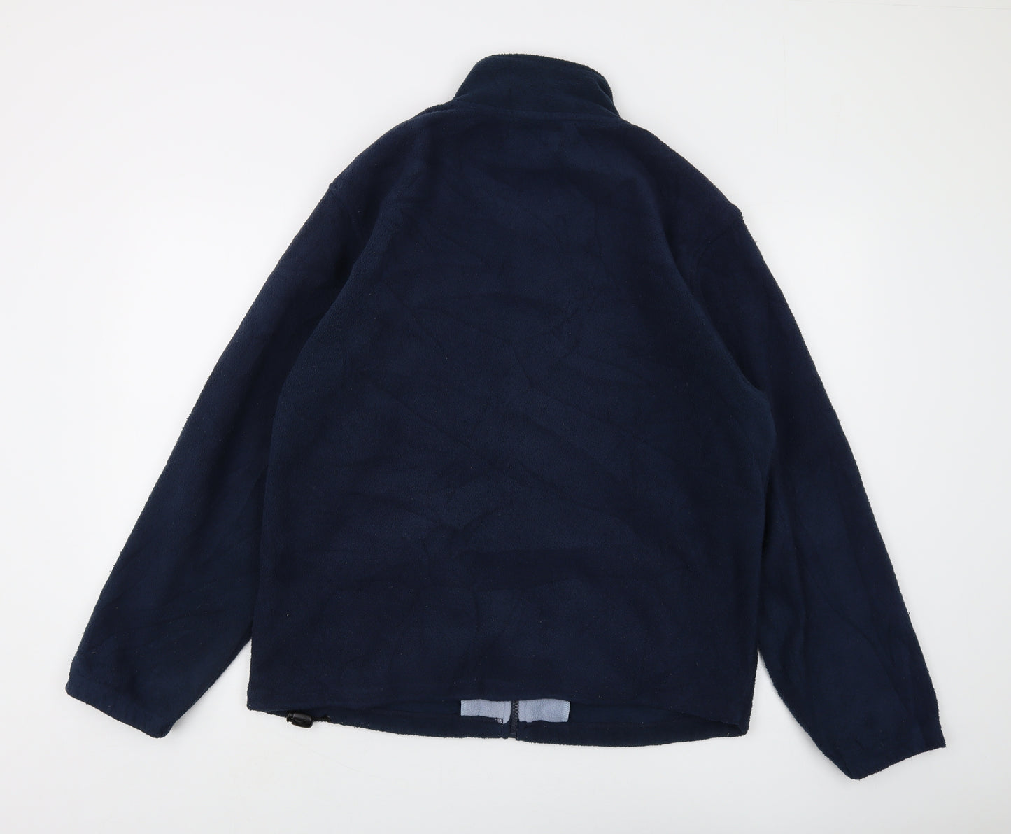 Main-Stream Men's Blue Fleece Full Zip Jacket S