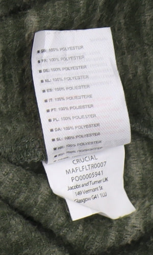 Trespass Men's Green 1/4 Zip Sweatshirt XL