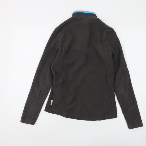 Decathlon Unisex Black Pullover Fleece Sweatshirt Size 10