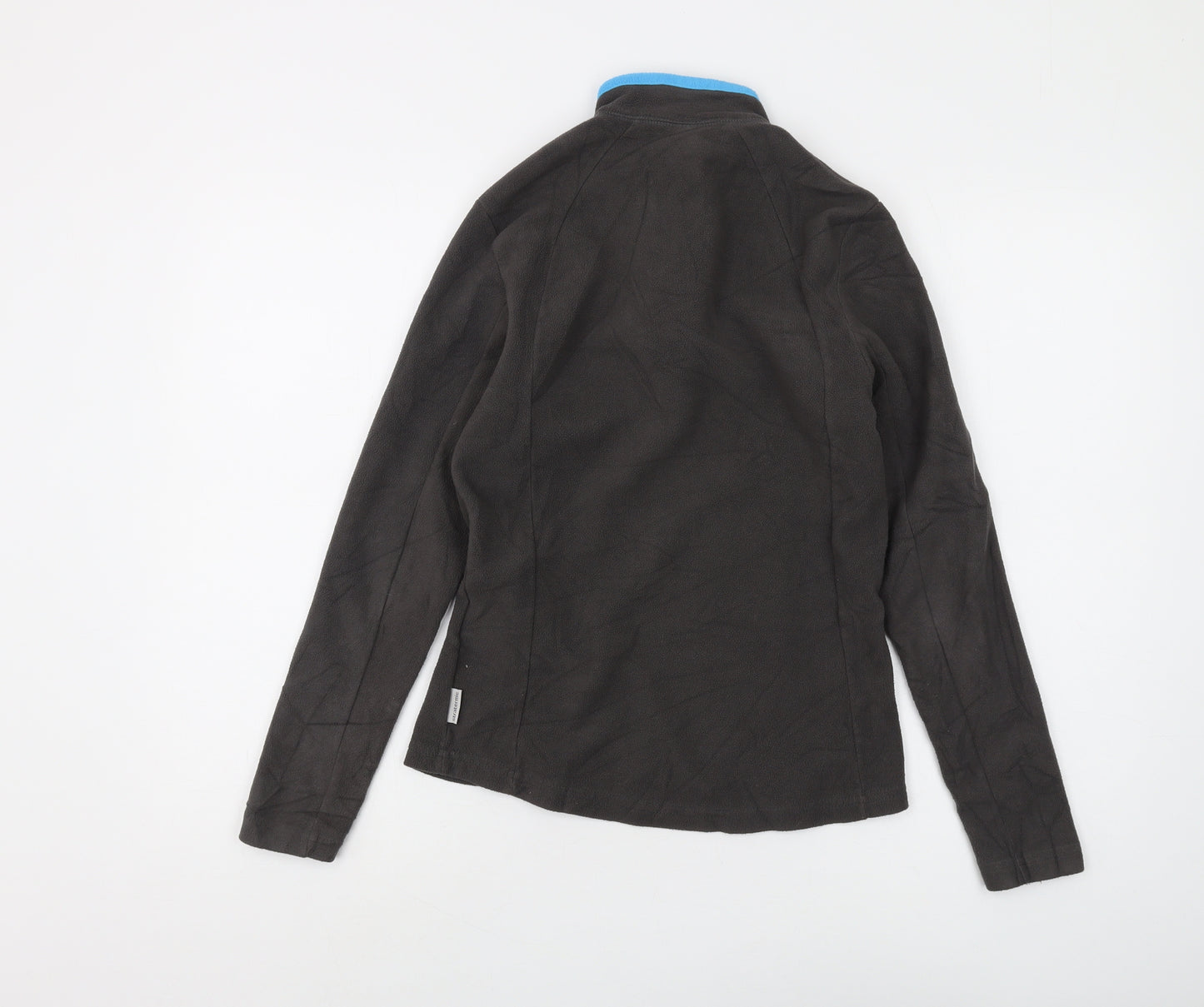 Decathlon Unisex Black Pullover Fleece Sweatshirt Size 10