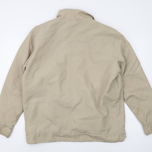 Sly Fox Men's Beige Windbreaker Jacket Medium