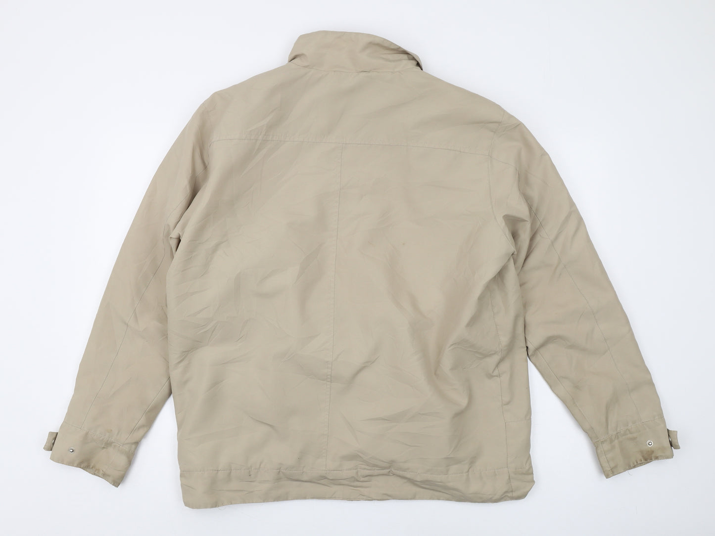 Sly Fox Men's Beige Windbreaker Jacket Medium