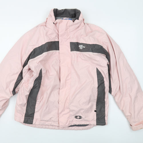 No Fear Women's Pink Ski Jacket Size 10