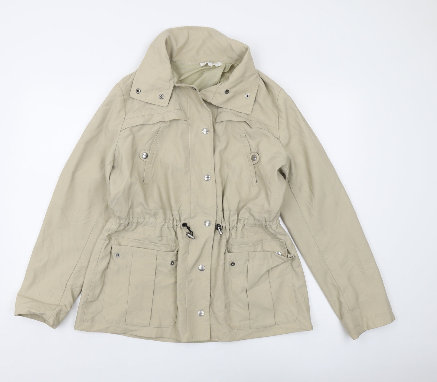 Marks and Spencer Women's Beige Anorak Jacket Size 14