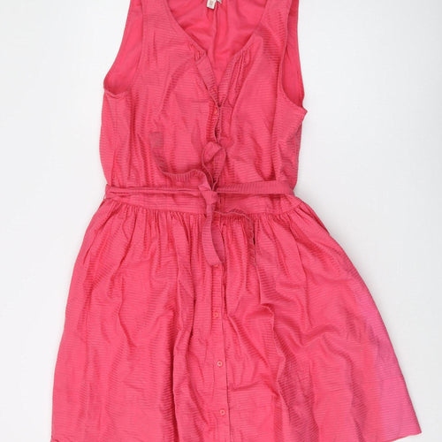 Gap Women's Pink Fit & Flare Dress Size 14