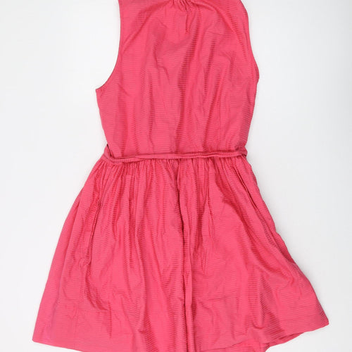 Gap Women's Pink Fit & Flare Dress Size 14