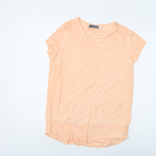 Mint Velvet Women's Orange Basic T-Shirt Size 12