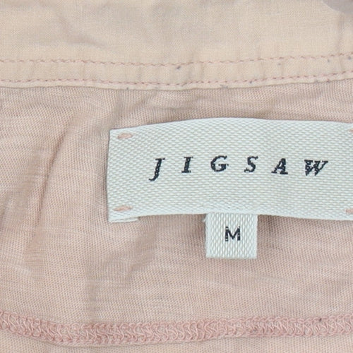 Jigsaw Men's Pink Medium Polo Shirt