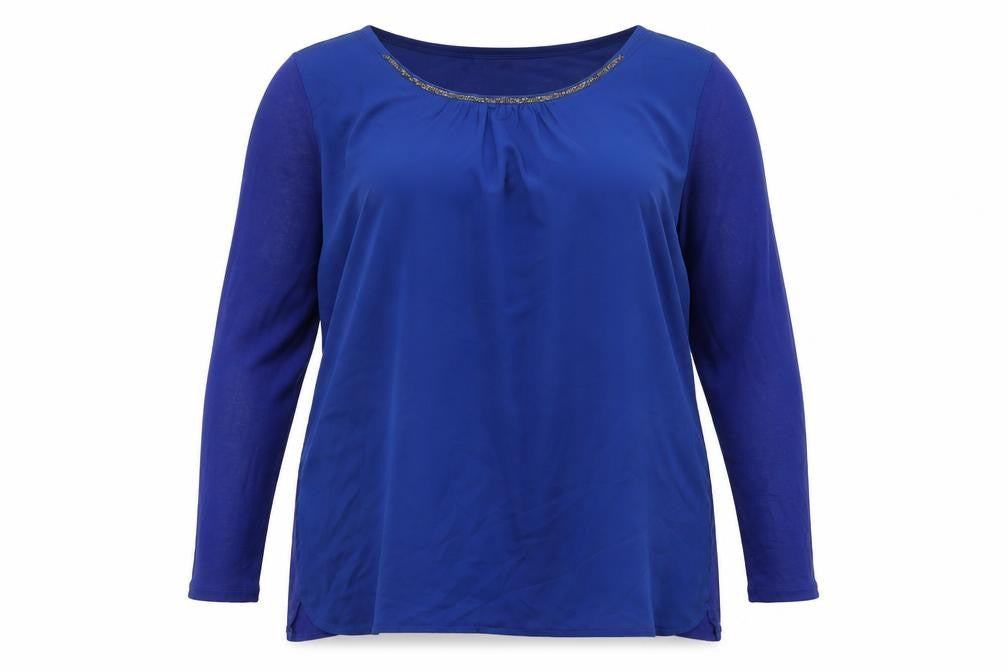 Betty Barclay Women's Blue Long Sleeve Top Size 16