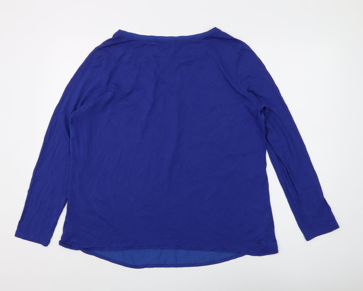 Betty Barclay Women's Blue Long Sleeve Top Size 16