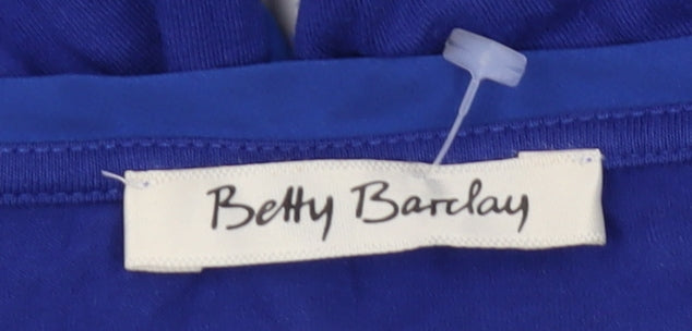 Betty Barclay Women's Blue Long Sleeve Top Size 16