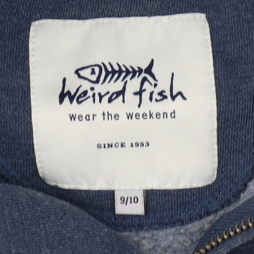 Weird Fish Boys Blue Full Zip Hoodie 11-12 Years