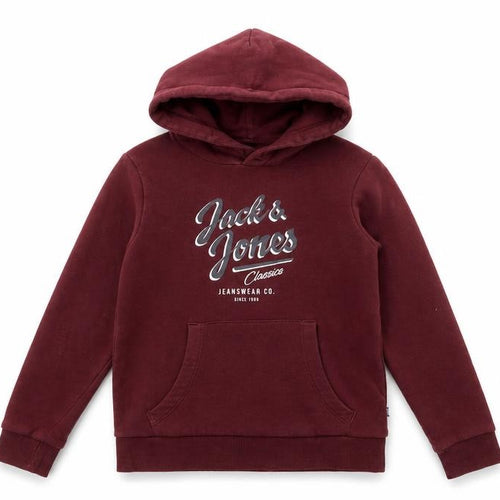 Jack & Jones Boys Red Pullover Hoodie 10 Years