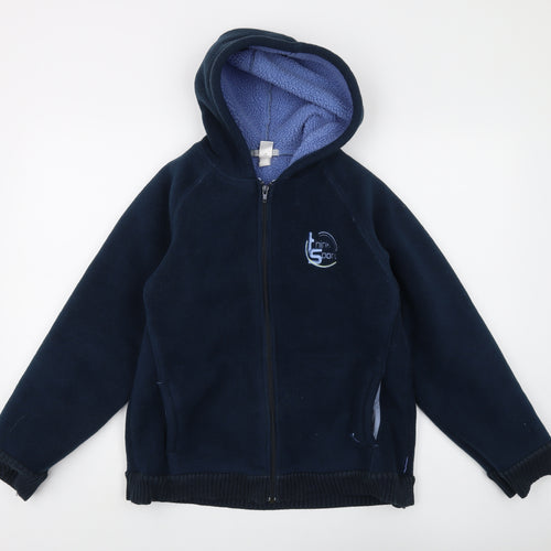 Domyos Boys Blue Hooded Jacket 12 Years Winter