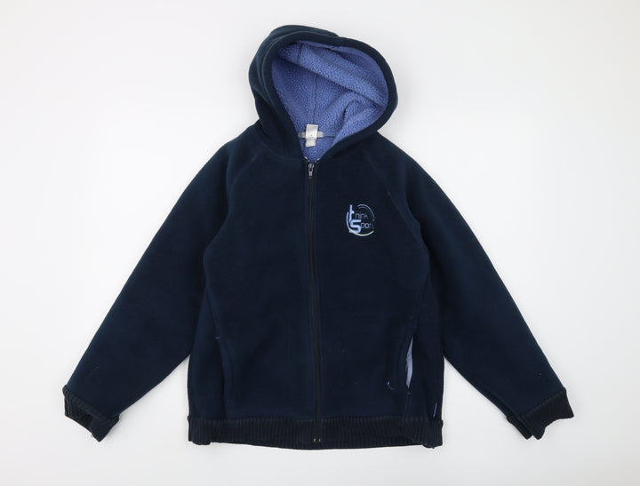 Domyos Boys Blue Hooded Jacket 12 Years Winter