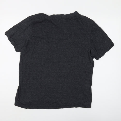 Donnay Men's XL Grey V-Neck T-Shirt